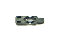 Cord end in Nylon 6  ART ETA  -  hole 3 mm